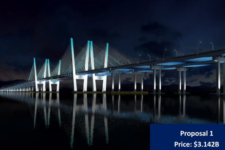 Officials will discuss the Tappan Zee Bridge design-build plan in two meetings next week.