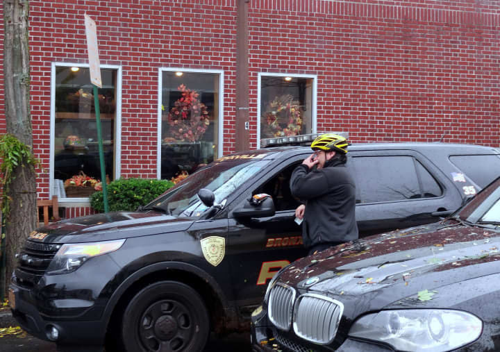 Bronxville police officers had to intervene after two motorists got into an altercation.