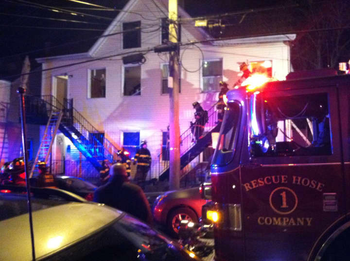 Sleepy Hollow Firefighters put out a blaze on Clinton Street late Wednesday night.