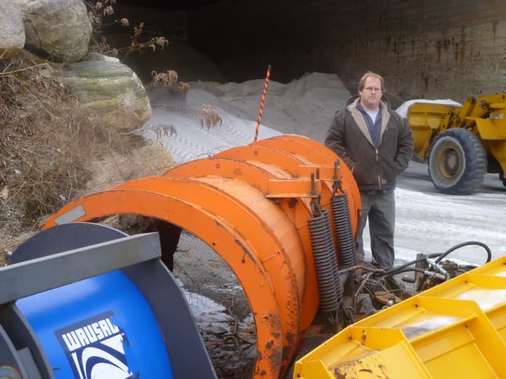 Pound Ridge Highway Superintendent Vinnie Duffield says his crew is ready for the coming snowstorm.