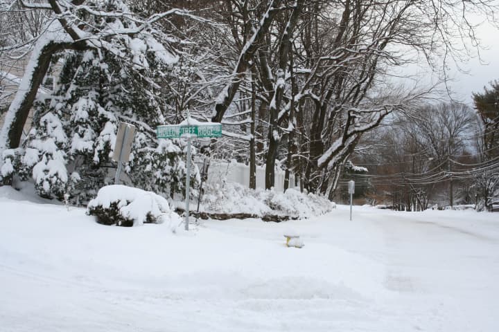Parts of Fairfield County saw as much as 25 inches of snow fall Friday.