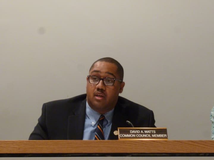 Norwalk Common Councilman David Watts is one of an overwhelming majority of council members who supported an improvement project for the Washington Village housing complex.