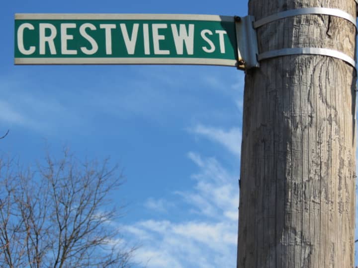 Crestview Street in New Rochelle is also called Crestview Place and is labeled on GPS and Internet maps as &quot;Place.&quot; 