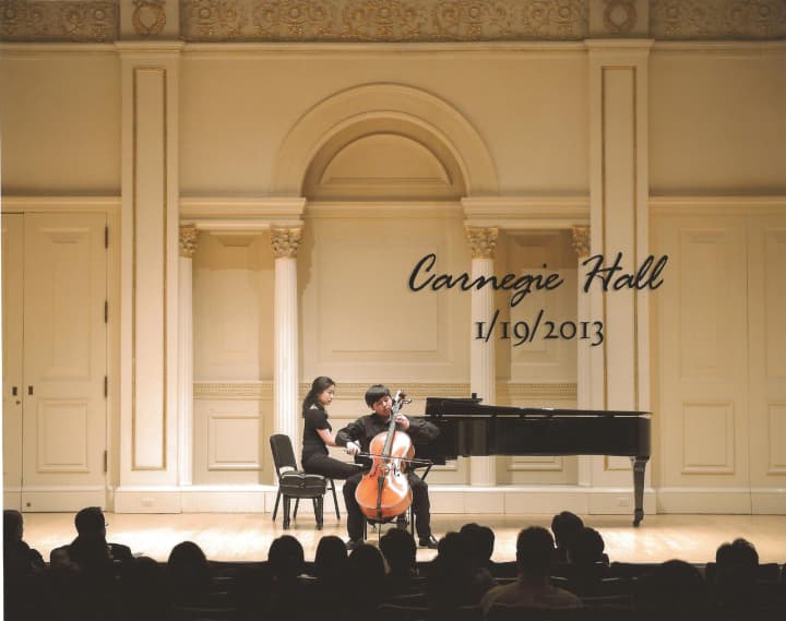 H.C. Crittenden seventh-grader Jack Skiera, a cellist, has performed at Carnegie Hall twice.