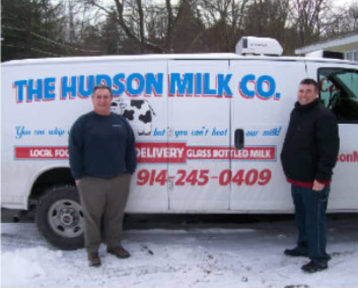 Hudson Milk Company&#x27;s most popular item is its half-gallon milk bottles.