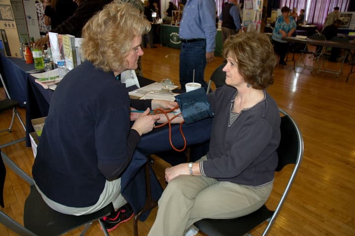 You can get a free blood-pressure screening at the Grinton I. Will Library and the Peter Chema Community Center on Wednesday.