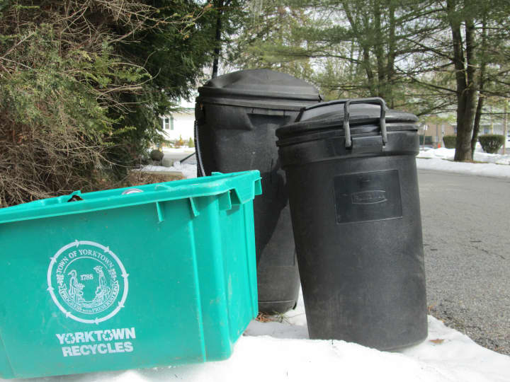 Many Yorktown residents were unaware garbage would be picked up Monday because it was a holiday.