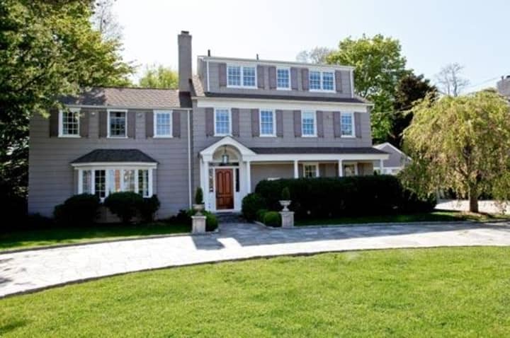 The home at 209 Ocean Drive E. was sold recently in Stamford. 