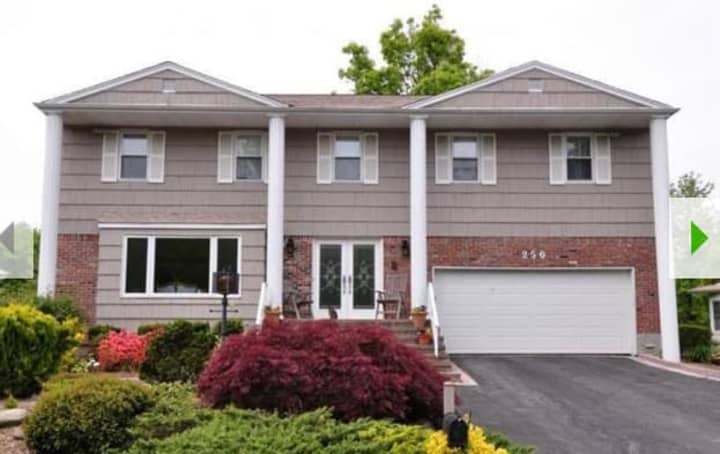 This Scarsdale home will be shown at an open house this weekend.