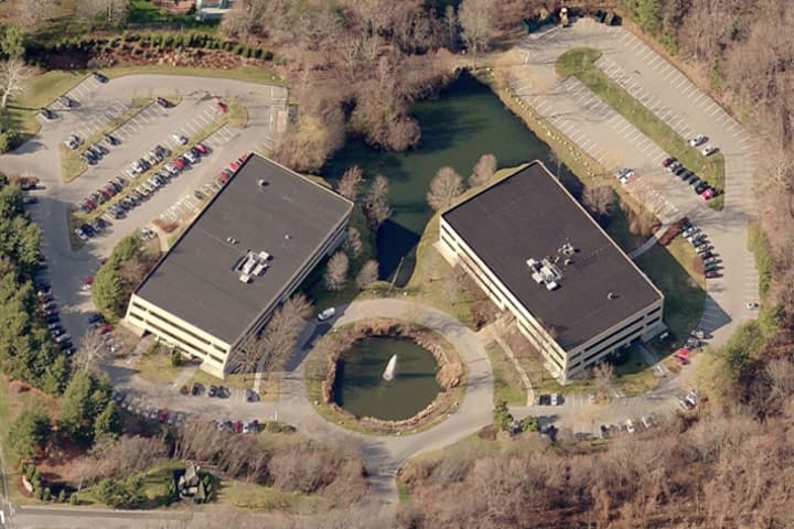 The office buildings located at 55 and 57 Greens Farms Road in Westport recently sold for $16 million. 