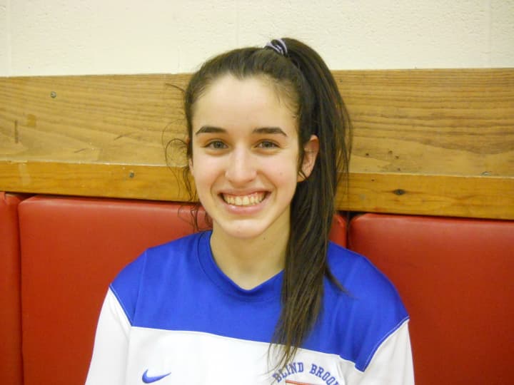 Blind Brook senior Ally Silfen led the varsity girls basketball team to an 18-4 record and second consecutive trip to the Section 1 Class B title game.