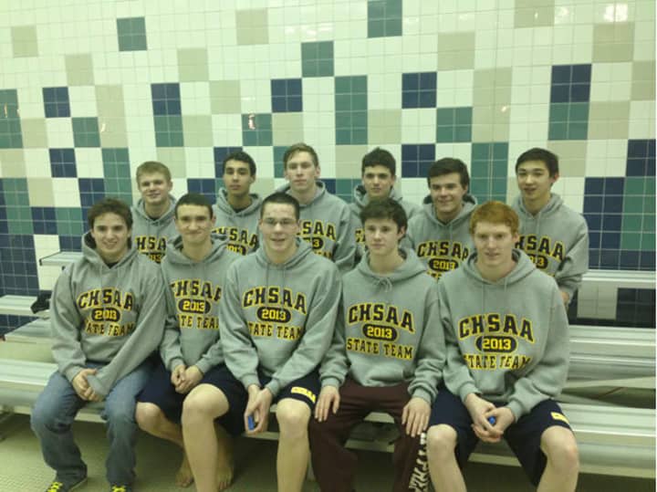 Led by a group of Westchester teens, Fordham Prep captured its third consecutive state swimming title Saturday. 