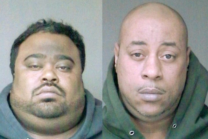 Elmsford residents William Burch, left, and Michael Dale are facing narcotics possession charges.
