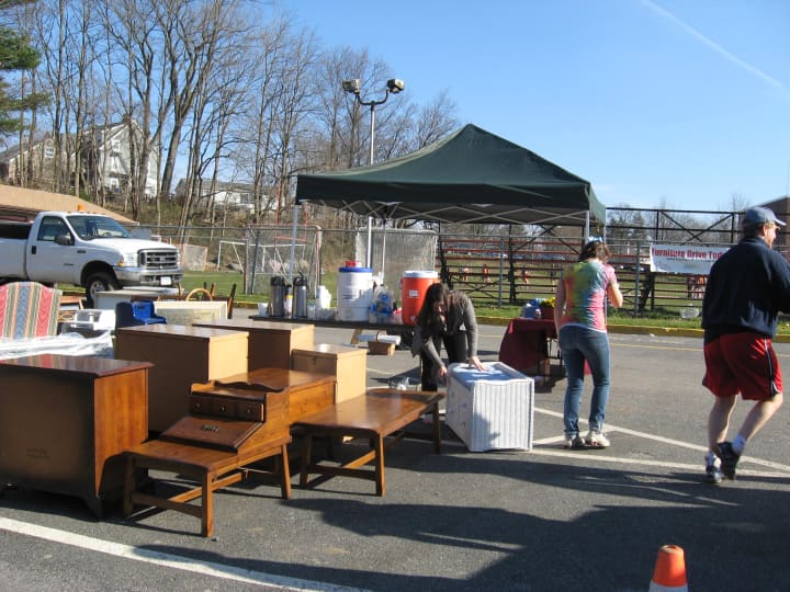 Donate furniture this Saturday to families in need at Mamaroneck High School.