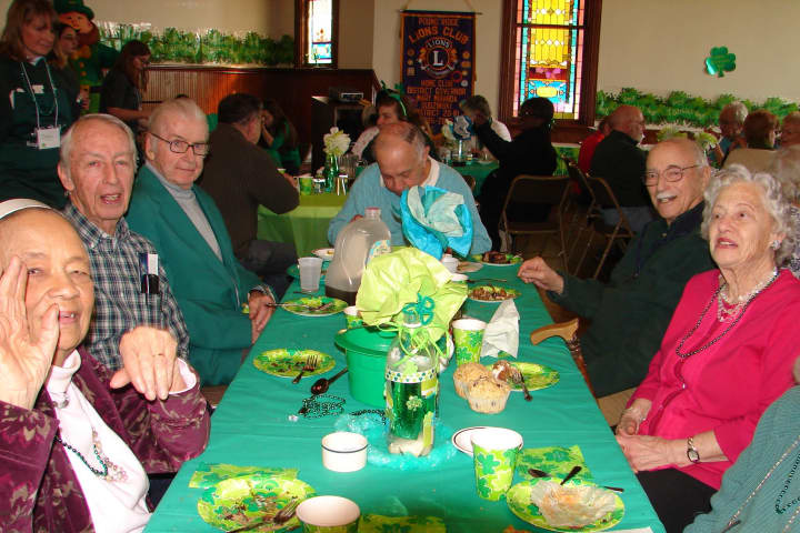 The Pound Ridge Lions hosted a St. Patrick&#x27;s Day luncheon for seniors.