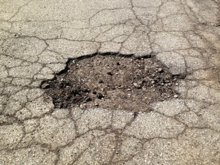 Roads are frequently in poor condition around this time of year.