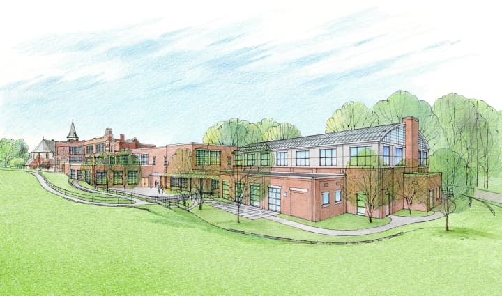 The Immaculate Conception School in Tuckahoe continues raising money for the nearly complete parish gymnasium.
