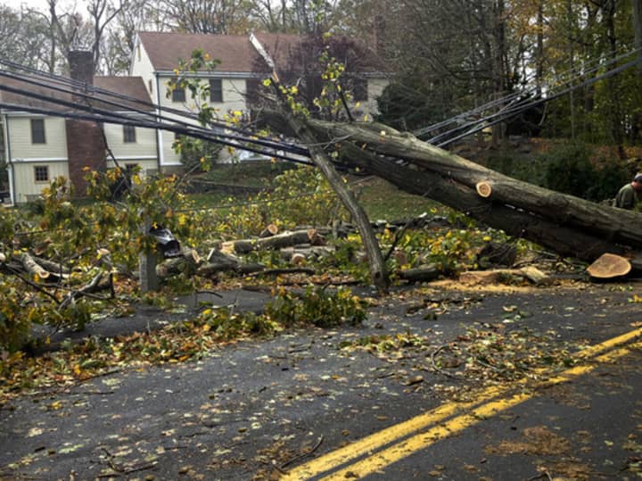 Hurricane Sandy caused more than 850,000 power outages in Connecticut. 