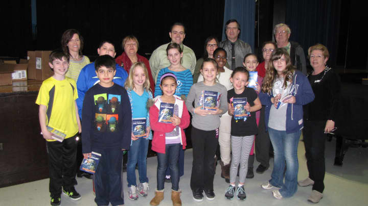 Students at three area elementary schools received dictionaries and thesauruses from the Cortlandt Rotary Club and Mahopac National Bank.