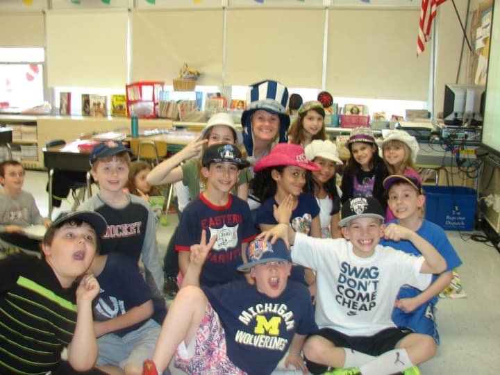 Eastchester students wore hats on Monday to support children battling cancer.