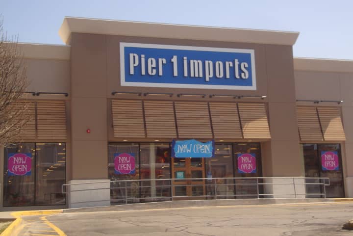 Pier 1 Imports announced it will close up to 450 stores, nearly half of its 942 outlets.