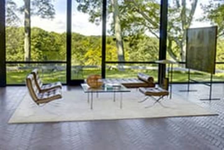 The Glass House in New Canaan will reopen for tours in May. 