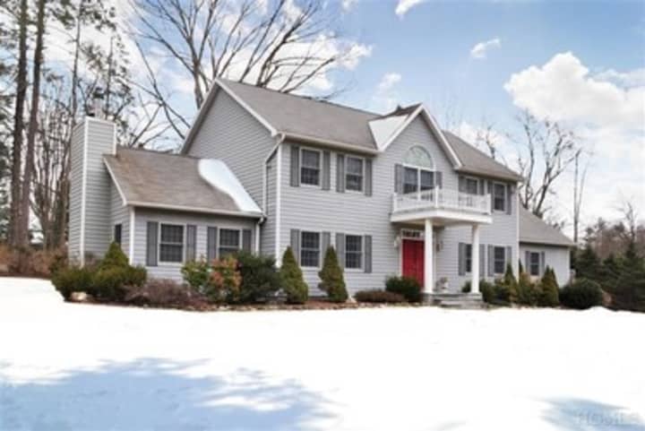 This house on Beech Hill Road in Pleasantville is hosting an open house this weekend.
