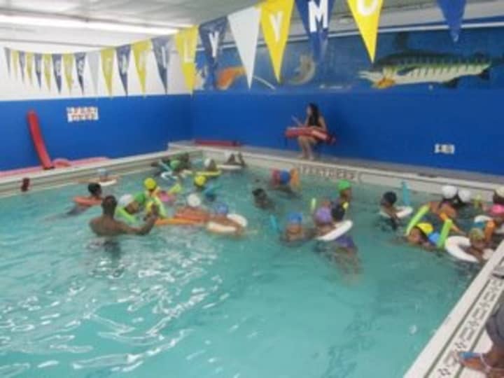 Children get swim instruction at last year&#x27;s summer camp in Mount Vernon.