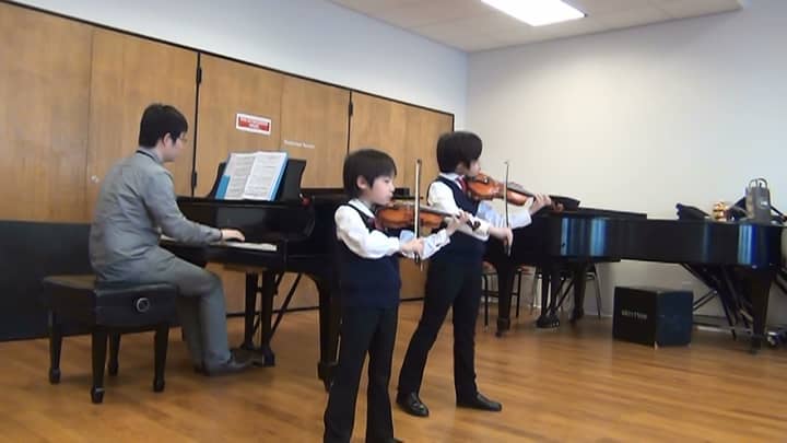 Tuckahoe brothers Kaito and Yukki Ohsumi performed at the Juilliard School in Manhattan.