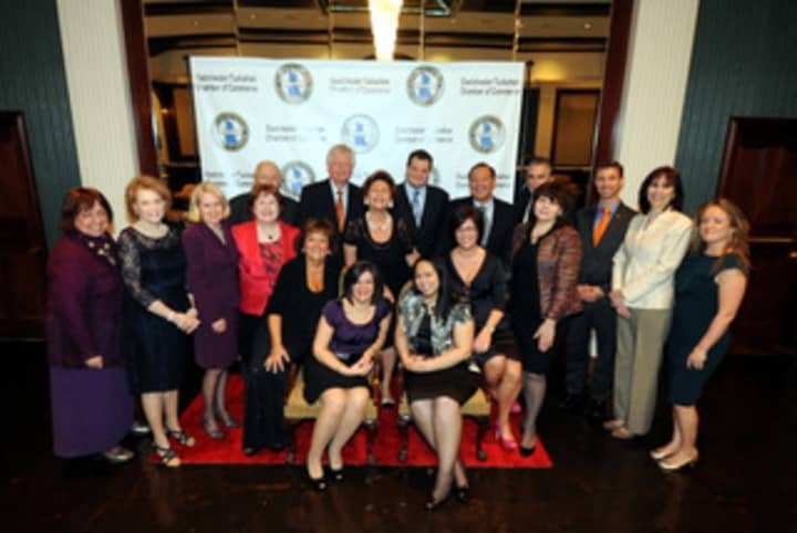 Eastchester business owners were celebrated at the event.