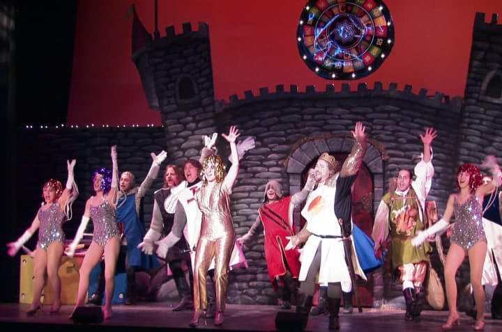 PMT Productions&#x27; presentation of &quot;Spamalot&quot; at the Yorktown Stage has closing performances this weekend.