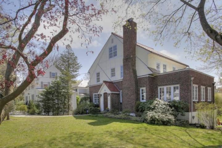 This Bronxville home is being shown to prospective buyers this weekend.