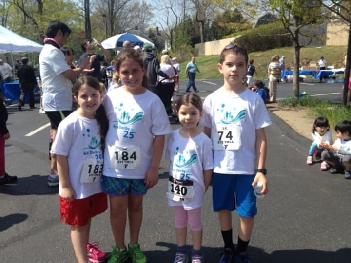 Young runners celebrated Sunday at the annual Rye Derby.