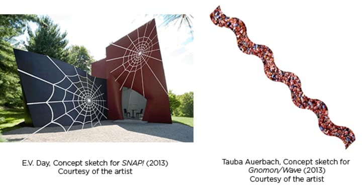 The Philip Johnson Glass House in New Canaan will have new art starting on Thursday. 