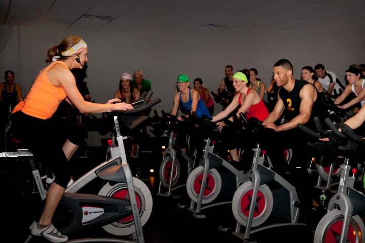 Rhodie Lorenz has formed a team from her cycling studio in Westport, JoyRide, to participate in SpinOdyssey on Sunday.