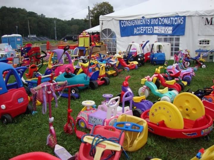 Children&#x27;s toys are just some of the thousands of items available for sale during Wilton&#x27;s Minks to Sinks sale this weekend. 