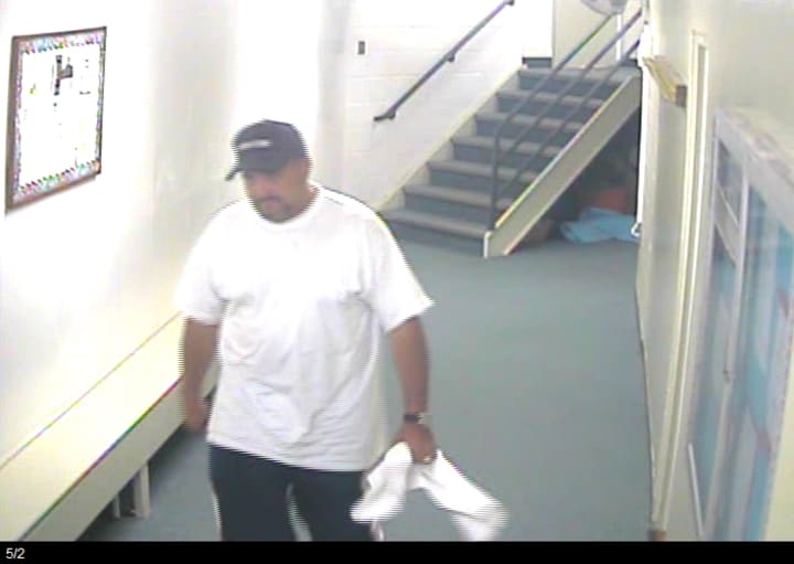 Wilton police are trying to identify this man, who is believed to have stolen a wallet from a locked locker at the Wilton YMCA last week.