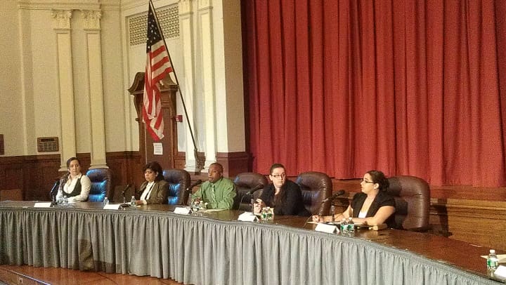 Candidates for Peekskill&#x27;s board of education attended a candidate forum Monday night.