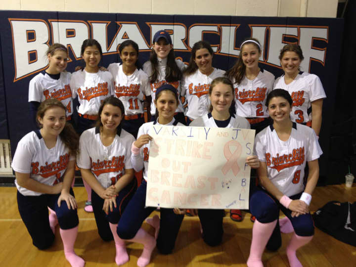 Briarcliff will host Ossining in &quot;Striking Out Breast Cancer&quot; with two softball games this weekend. The games are the highlight of this weekend&#x27;s events in Ossining and Briarcliff Manor. 