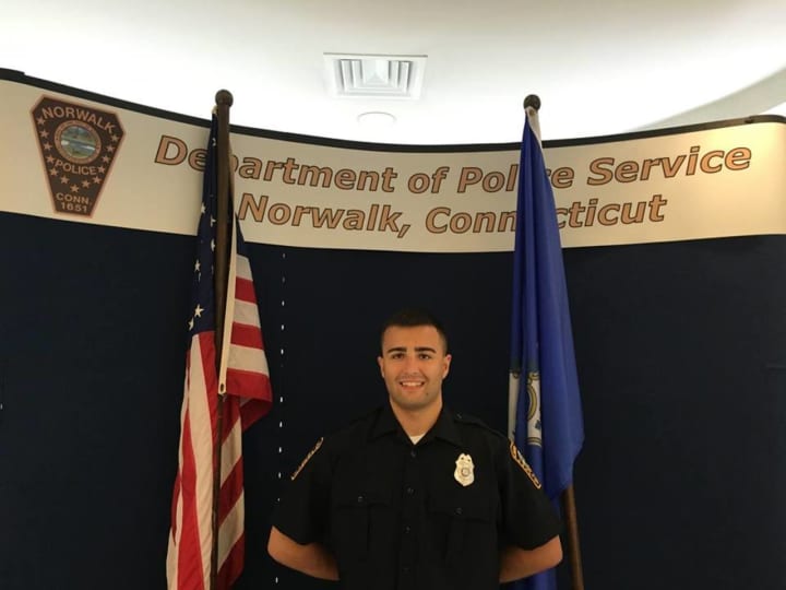 Norwalk Police recently swore in Officer Richard Seitz as their newest member.