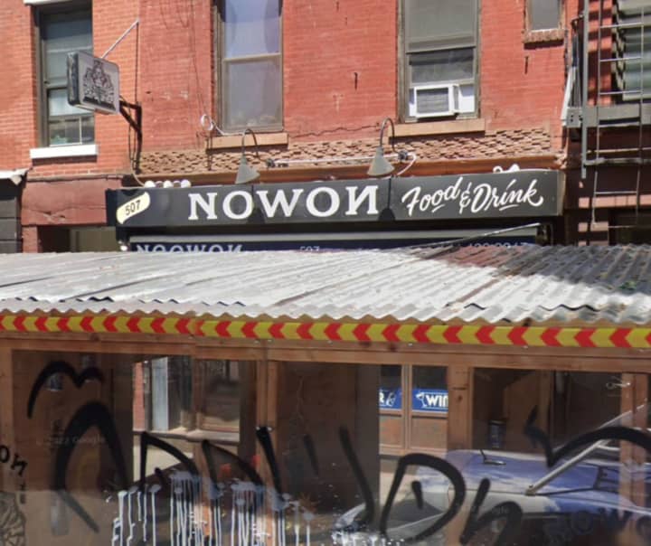 Nowon location in the East Village in New York City.