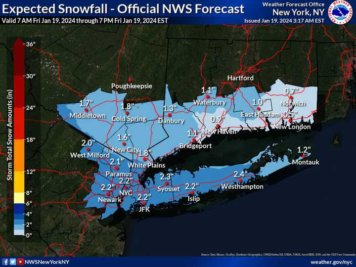 These Areas Expected To See Most Snowfall From Winter Storm: Here's New 