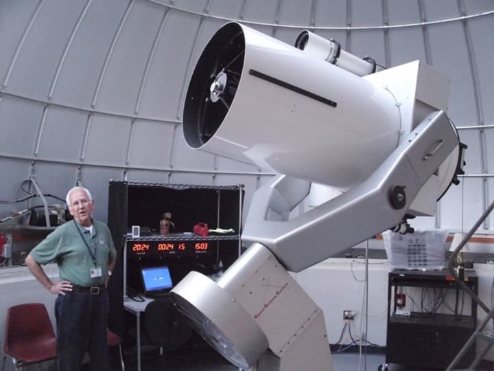 The William D. McDowell Observatory at DeKorte Park in Lyndhurst is open to the public for free Wednesday nights. 
