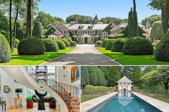One Dupont Court in Brookville, affectionately referred to as "Shangri-La," is on the market for over $33 million.&nbsp;