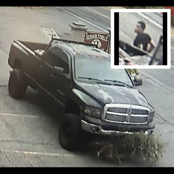 PA State Police are looking to identify the hit-and-run driver pictured above.
