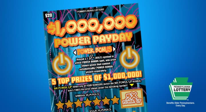 A Power Payday scratch-off ticket worth $1 million was sold in Montgomery County.
