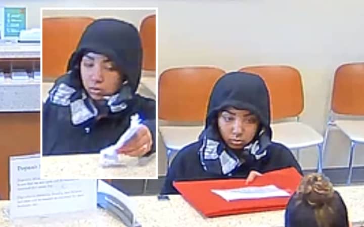 Anyone who knows her, sees her or has information that could help catch the robber is asked to contact city Detective Jason English or Detective Sgt. Jack DeSalvo at (973) 321-1120.