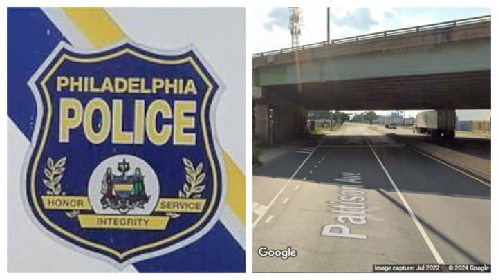 Philadelphia police; Pattison Avenue in South Philadelphia&nbsp;
