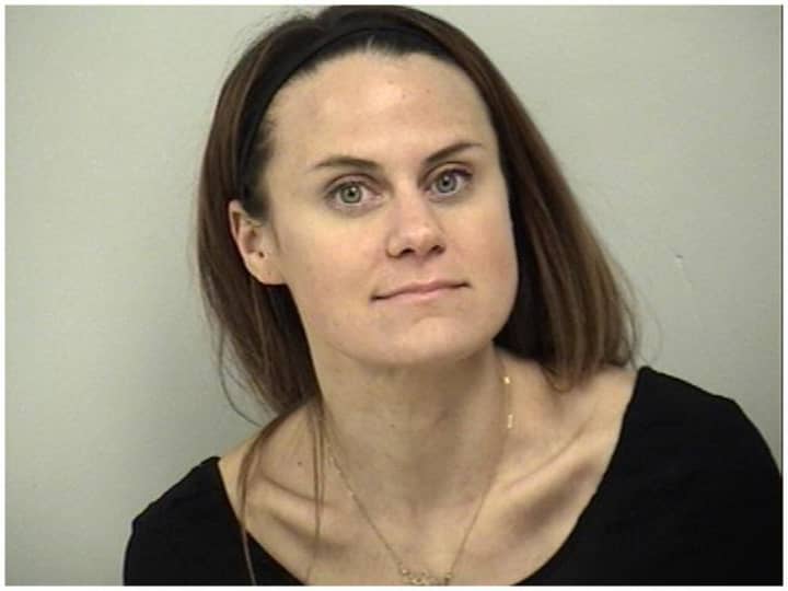 Briana Pennell, 32, of Westport was arrested and charged with possession of drug paraphernalia, possession of controlled substance and third-degree forgery, police said.