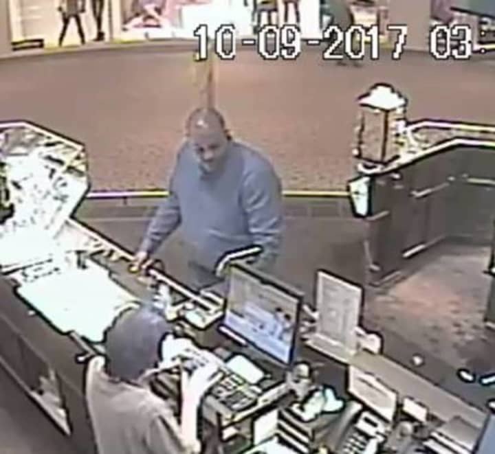 Do you know him? Police are seeking a suspect who used stolen credit cards to buy jewelry in Trumbull and Greenwich